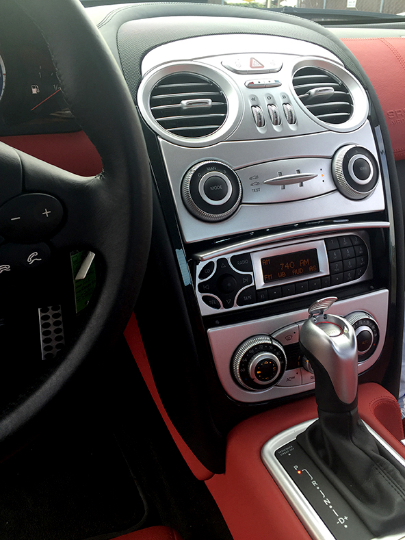 2005 Mercedes SLR McLaren Dash