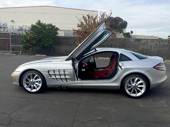 2005 Mercedes SLR McLaren Doors Open