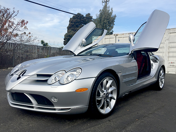 2005 Mercedes SLR McLaren Doors Open